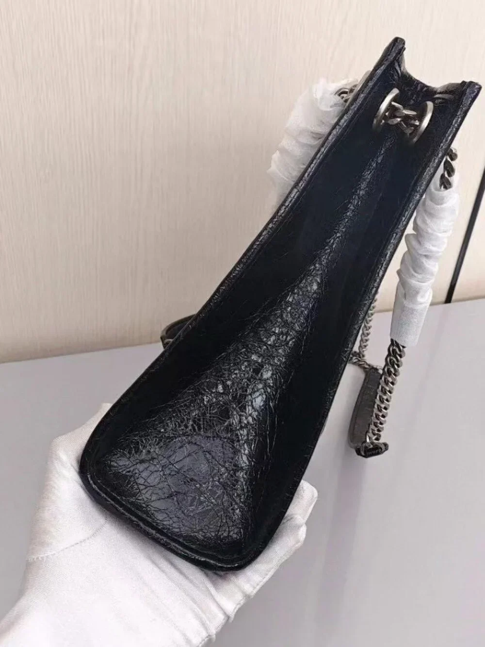YSL Niki Shopping Bag with Chain Strap